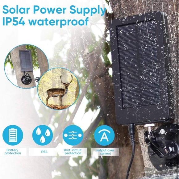 COPY - Solar Panel 2500mAh Solar Charger Camouflage Trail Camera - Picture 4 of 6